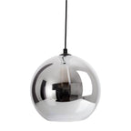Näve Vaso Hanglamp Rookglas Antraciet 25cm