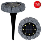 Näve Kian Solar Grondspot Set 3 Stuks - Grijs Warmwit