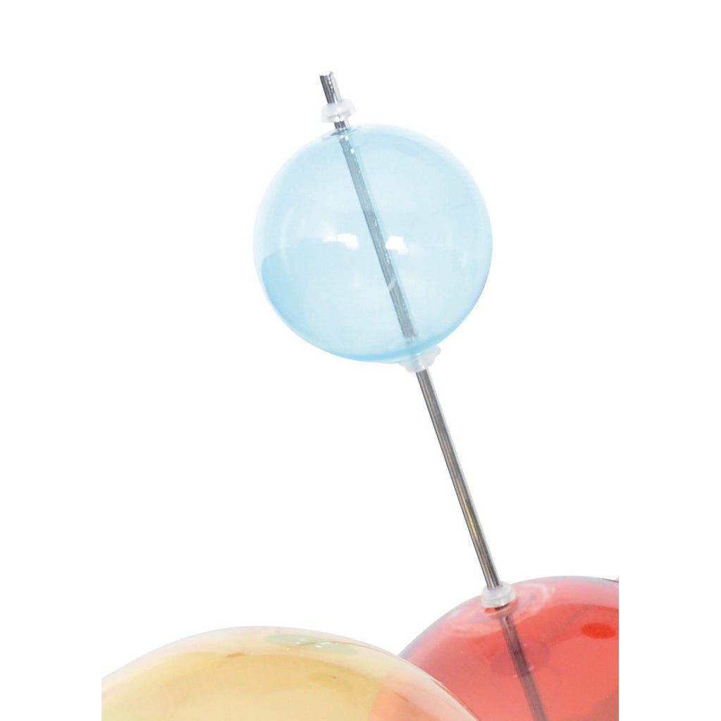 Hanglamp Explosie - 65cm Metaal Glas G9
