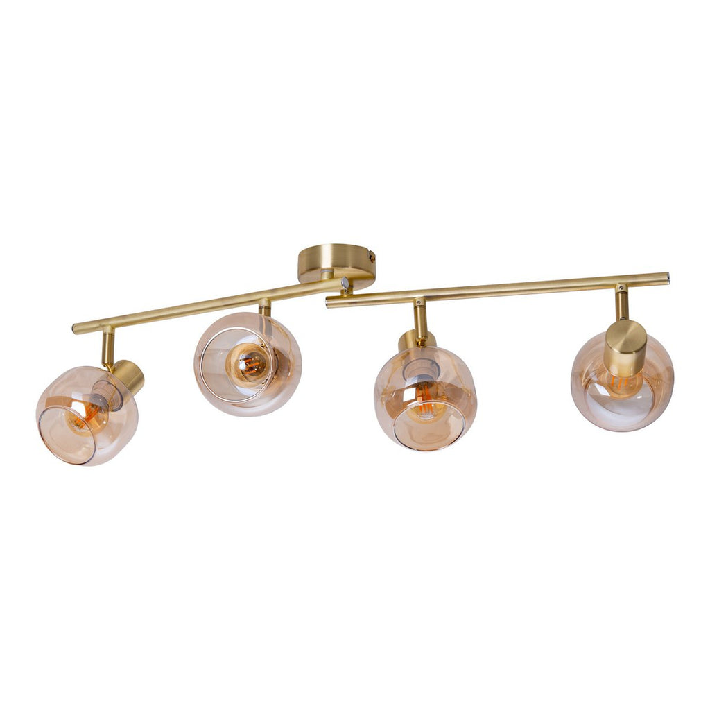 Näve Libby Plafondlamp 4-Lichts - Messing 80cm E14