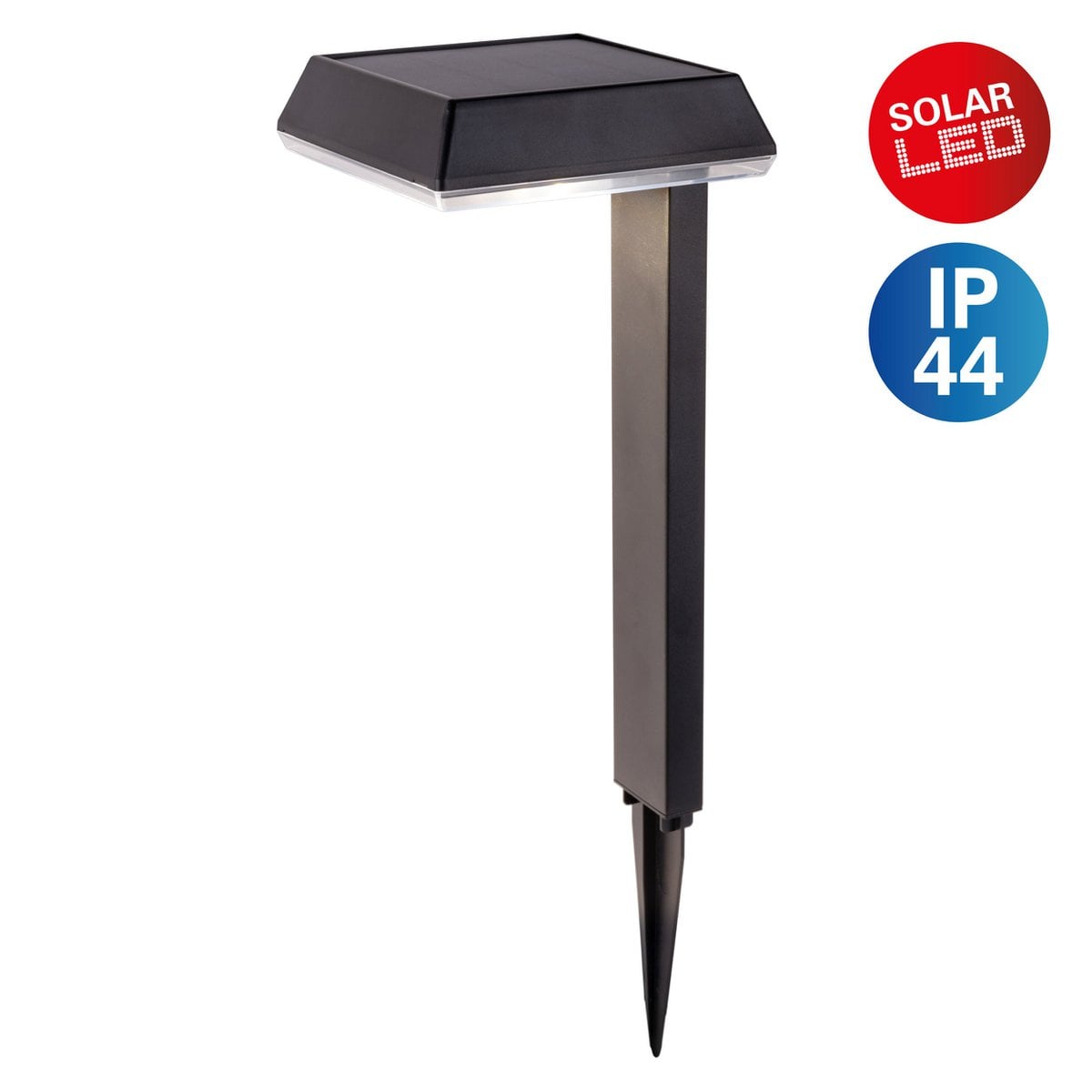Näve Sigi Solarspies 79cm LED Zwart