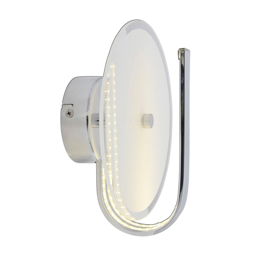 Näve Lucca LED Wandlamp - Silber 20cm
