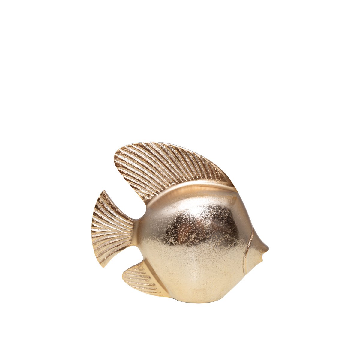 H15cm Gouden Decoratieve Vis Aluminium