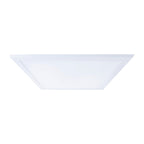 LED -paneel plafondlamp "Nico", functionele metalen plafondlamp en plastic in het wit, met vaste LED's en vele functies, ideaal voor kantoor, oefening of workshop, ca. 59,5 x 59,5 cm