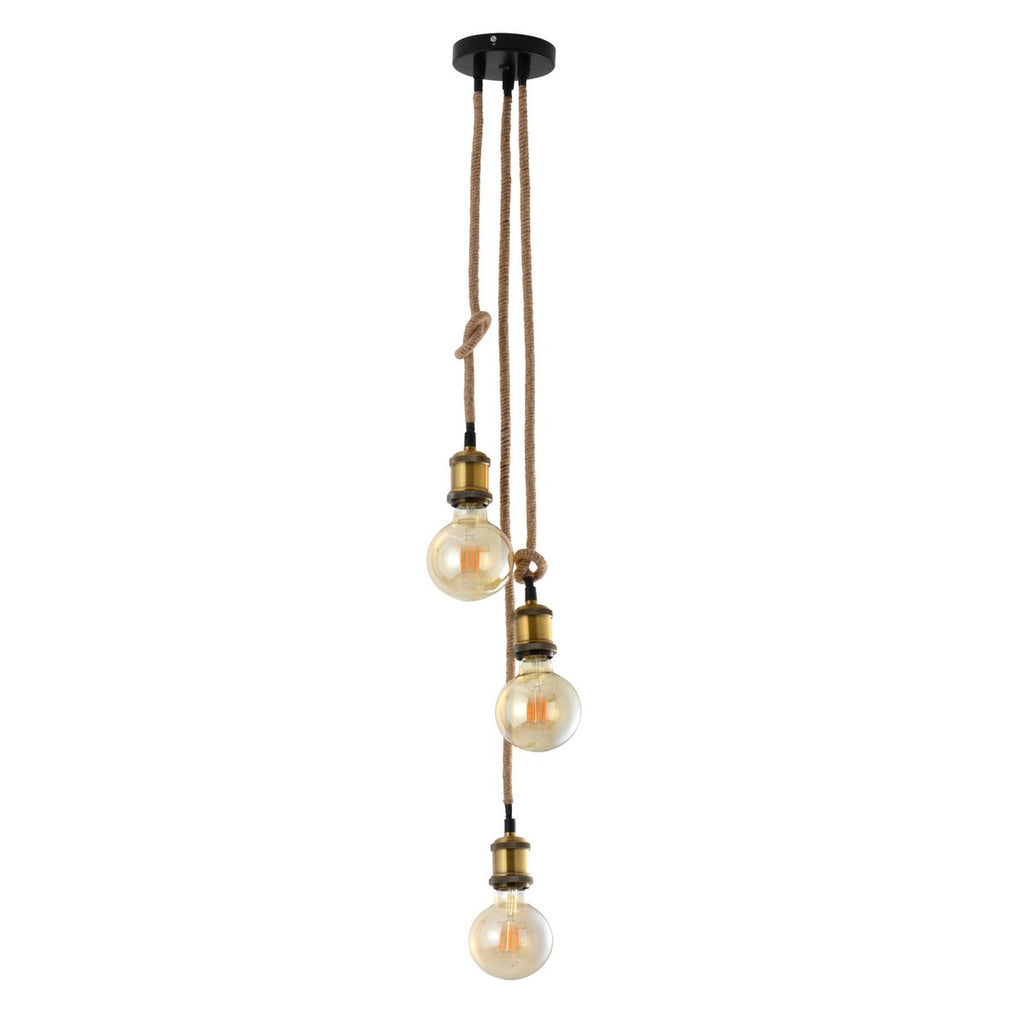 Näve Ontario Hanglamp - Messing 85cm