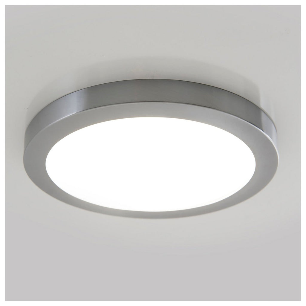 Näve Bonus LED Plafondlamp - Chroom/Wit 22,5cm