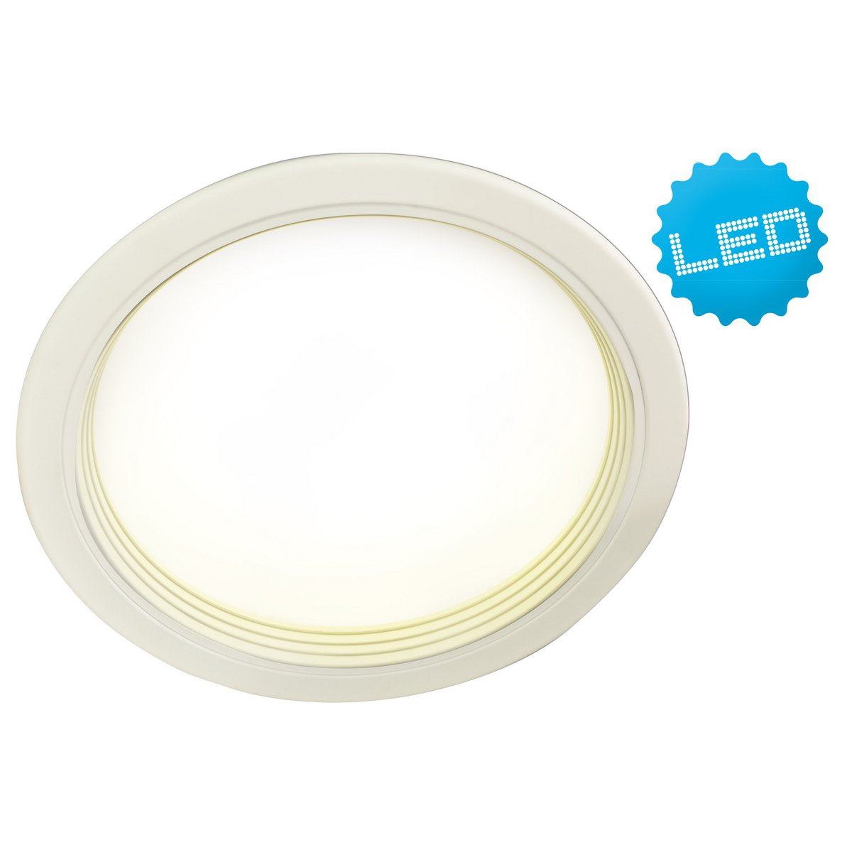 Näve LED Plafondlamp 23,5cm Wit