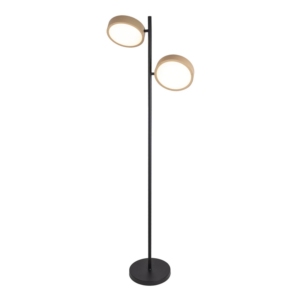 LED-vloerlamp Tessa Amandel 165cm