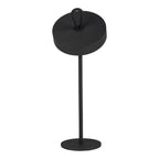 LED -batterijlamp magnetisch "Ella" voor buiten en binnen, gemaakt van metaal en plastic in zwart, 35 cm hoog