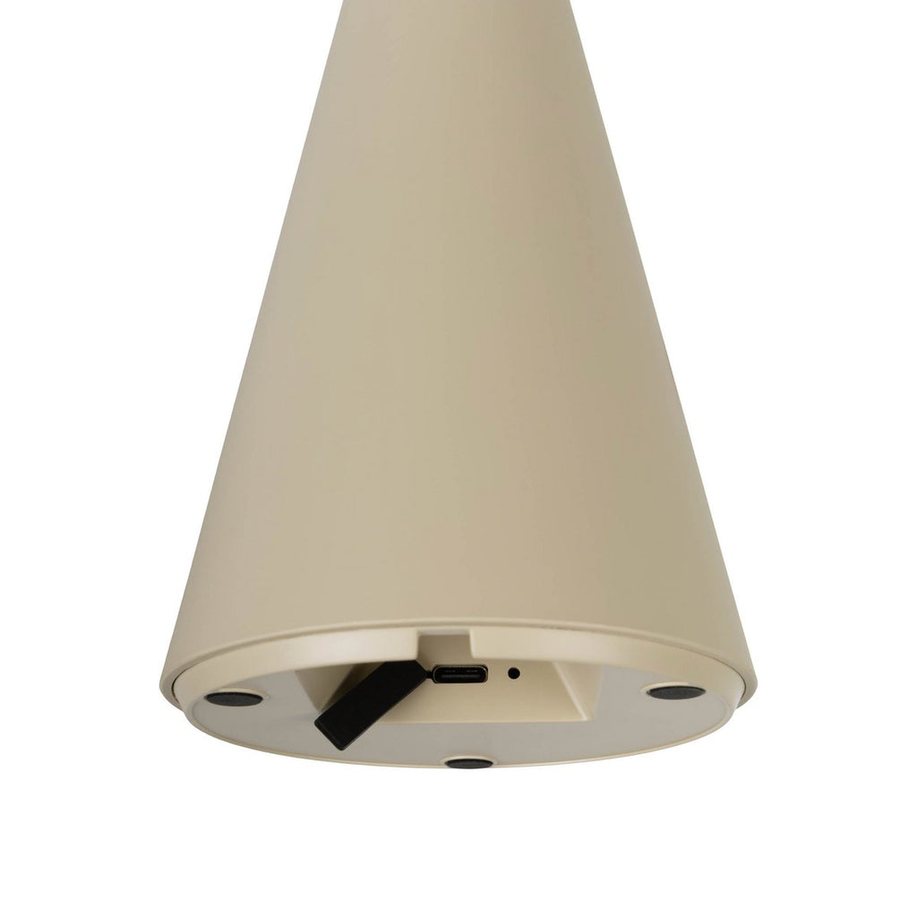 Näve Palu Zonne-tafellamp Beige 20cm