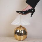 Housevitamin Disco Tafellamp Glas Goud 20cm