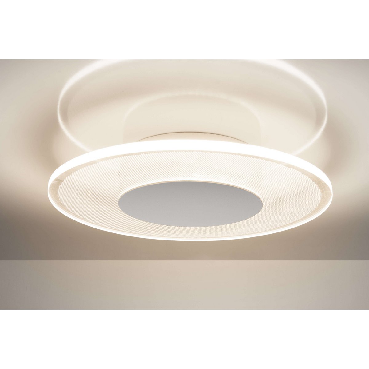 LED plafondlamp Modesto 29cm Beige