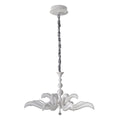 Led Crown "Ludwig" wit Ø 66 cm, met stevig geïnstalleerde LED's, metaal in wit