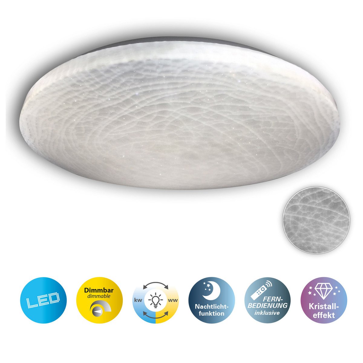 Näve Polaris LED Plafondlamp 48cm