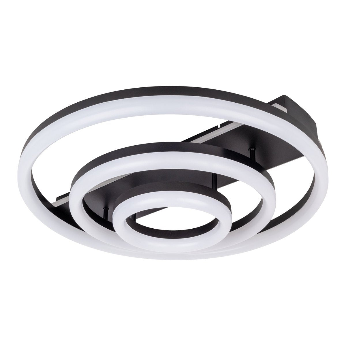 Näve Circulo LED Plafondlicht - Zwart Ø 60cm