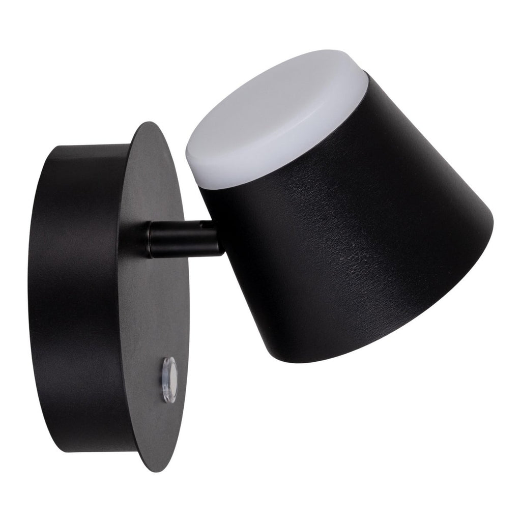 Näve Tondo Magnetisch Wandlicht - Black