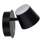 Näve Tondo Magnetisch Wandlicht - Black