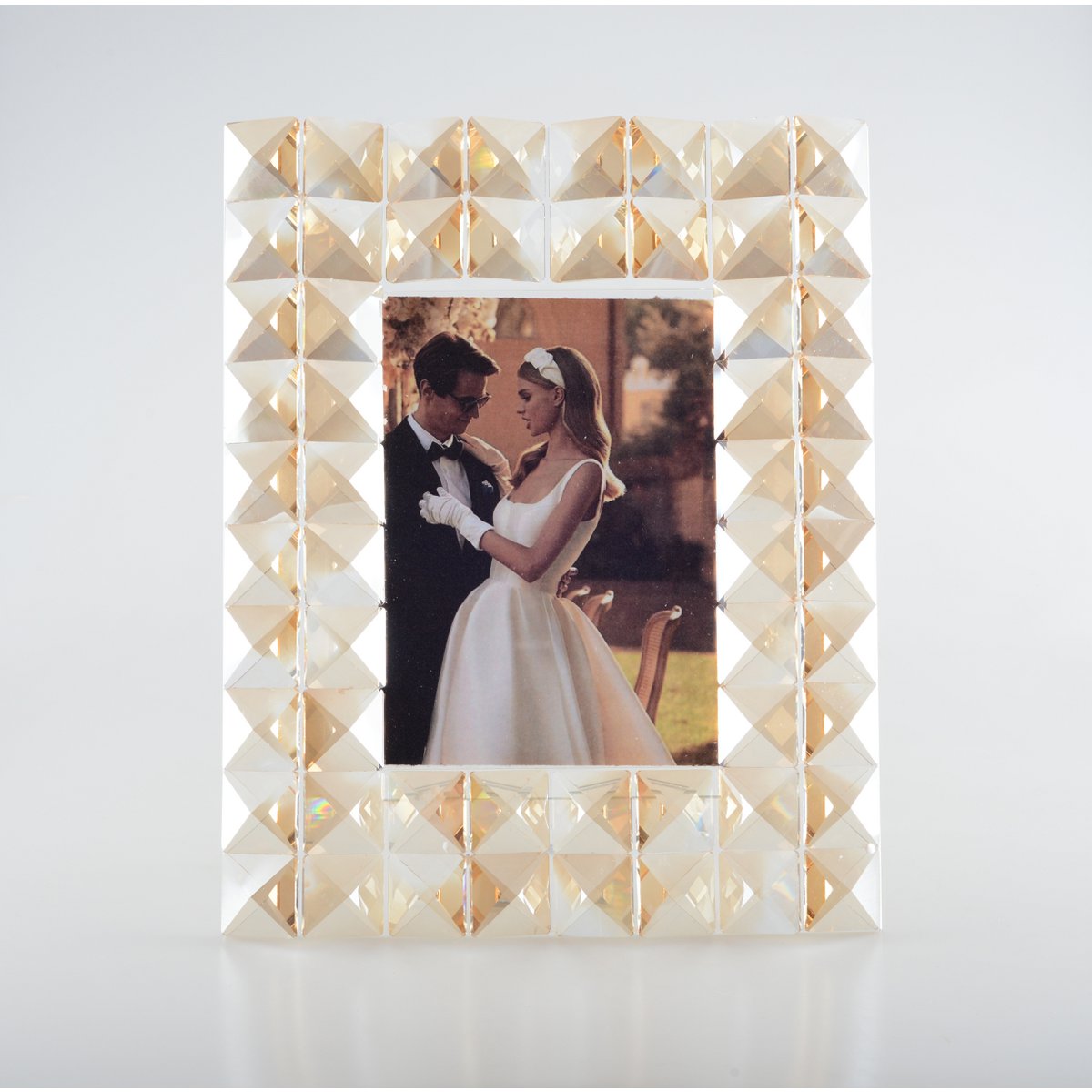 Kristal Frame Amberkleurig 23x28x7cm