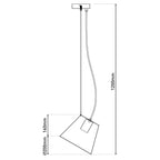 Näve Korie Hanglamp - Zwart Ø20cm E27
