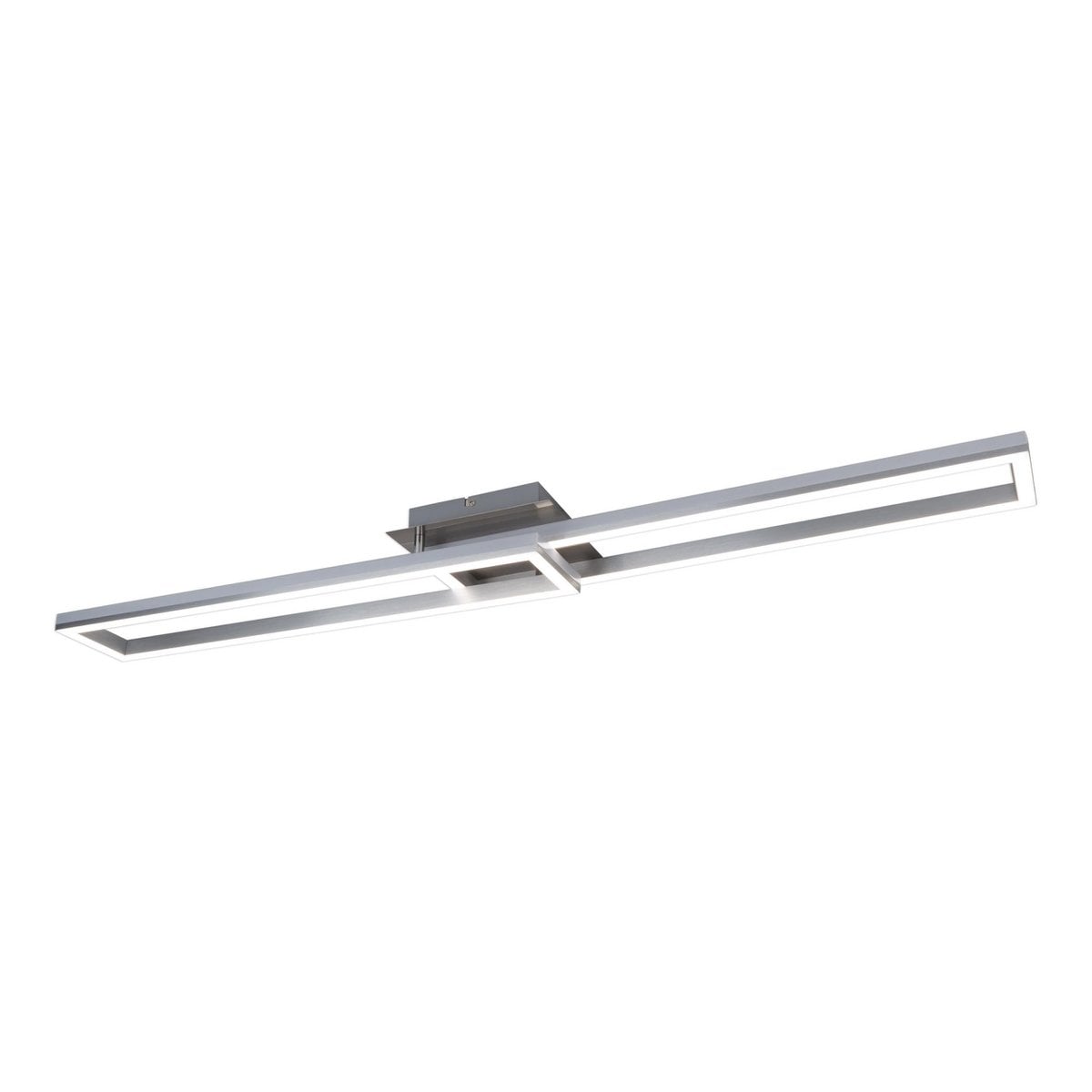LED CCT-plafondlamp + RGB-backlight "Bantry" met veel functies, 115 cm lang, inclusief afstandsbediening