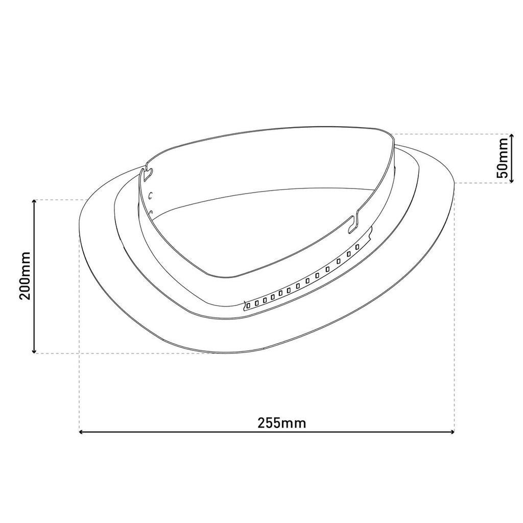 NÄVE Liso LED Wand- Plafondlamp Wit