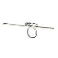 LED-plafondlamp Loop 75cm Chroom