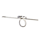 LED-plafondlamp Loop 75cm Chroom