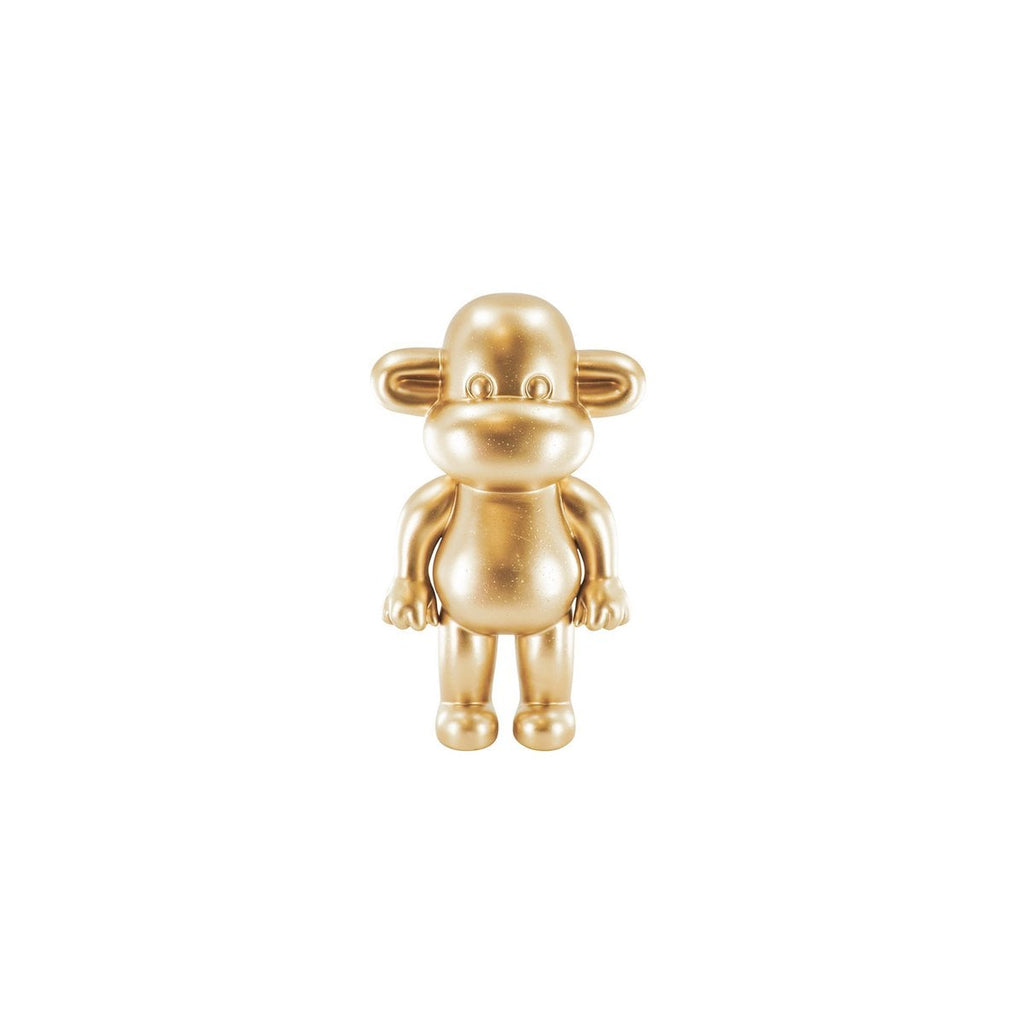 Gouden polyresin beeldje 'de legende' - 11x7x19cm - HouseVitamin