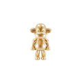 Gouden polyresin beeldje 'de legende' - 11x7x19cm - HouseVitamin