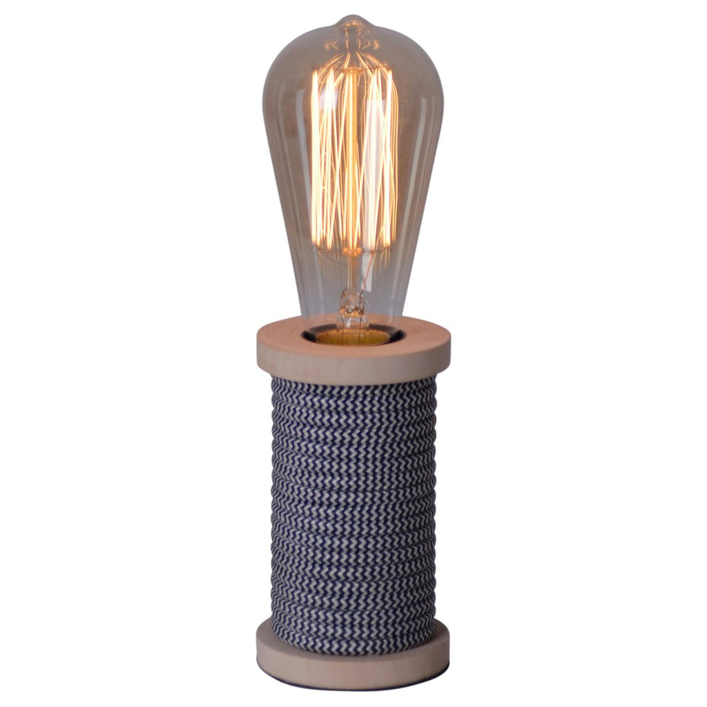 LED -tafellamp "Max" inclusief lamp zwart/wit H: 12 cm
