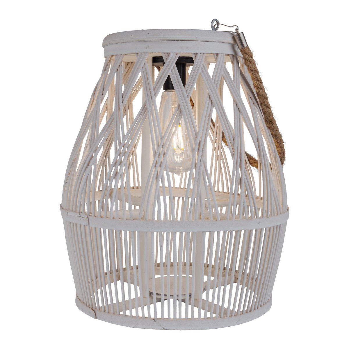 Näve Korbinian Solar Lamp - Rattan 34cm