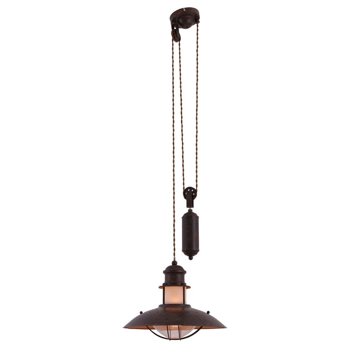 Näve Cottage Hanglamp - 35cm Zwart