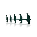 Gorillz Origami Wandkapstok - Groen - 10 Dubbele Haken