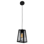 Näve Leuchten Alex Hanglamp - Zwart 150cm
