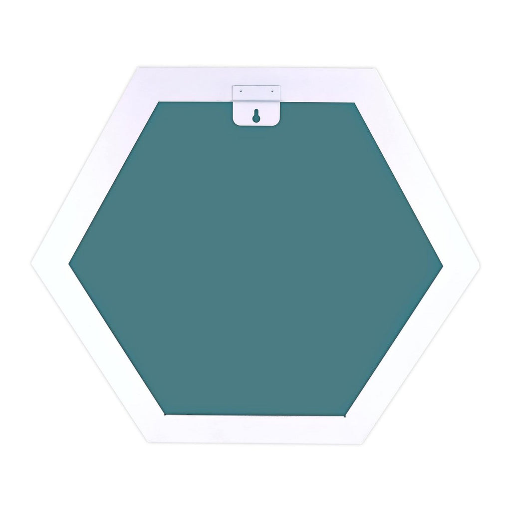Gorillz Hive Wandspiegel Wit - Hexagon Industriële Design