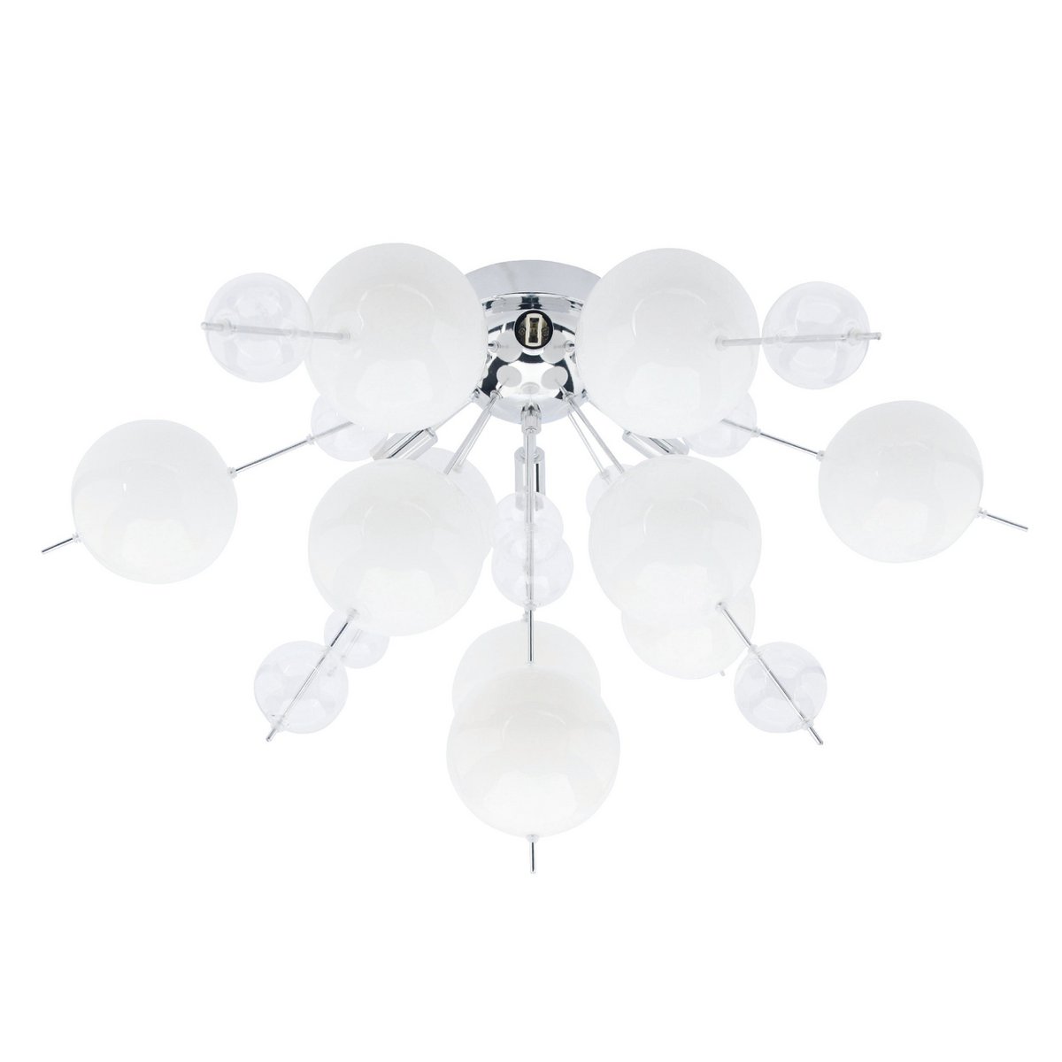 Näve Explosie Plafondlamp Wit Ø57cm G9
