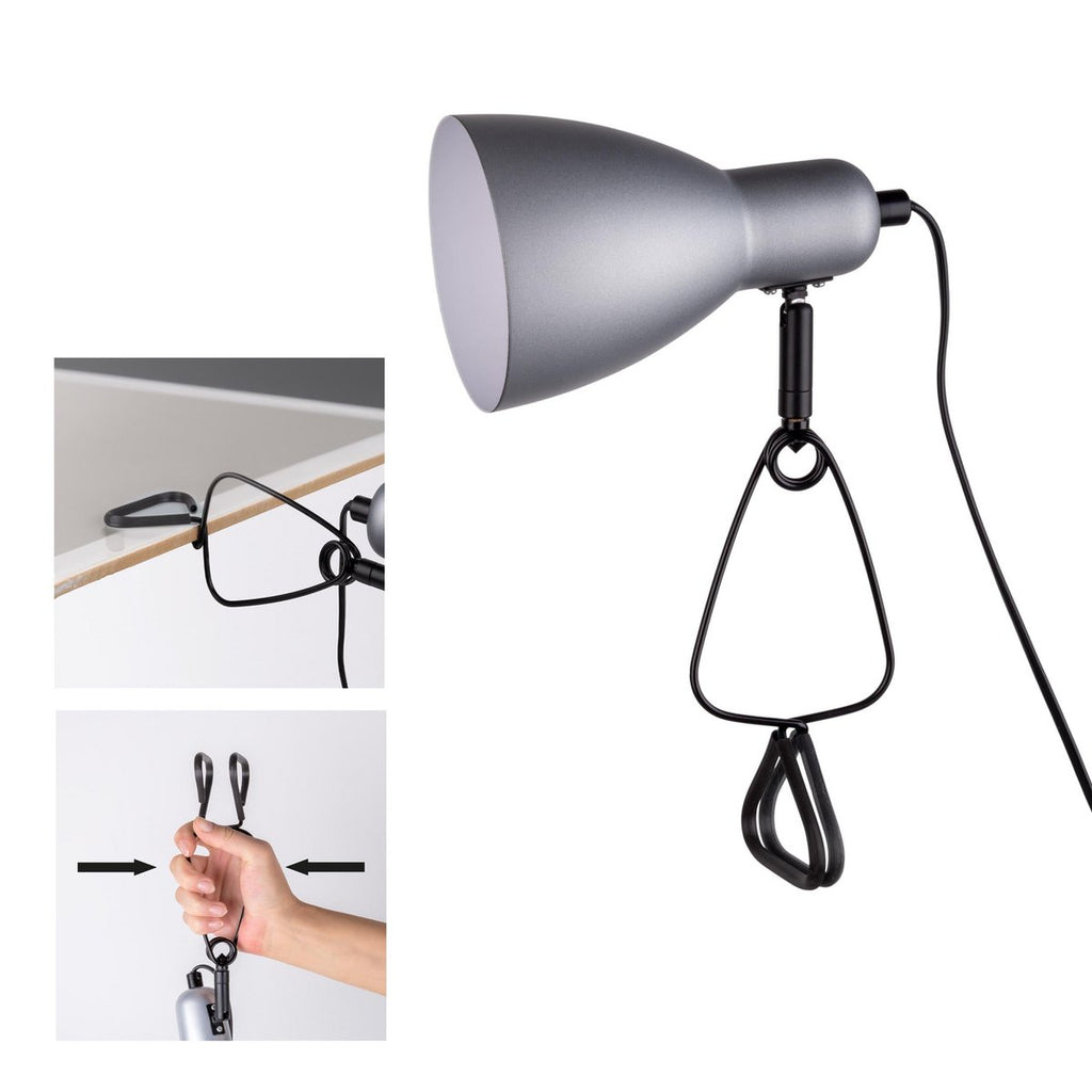 Klemtafels "Mara" Matt White voor E14 Max. 18 Watt, voor interieurs, 28 cm hoog