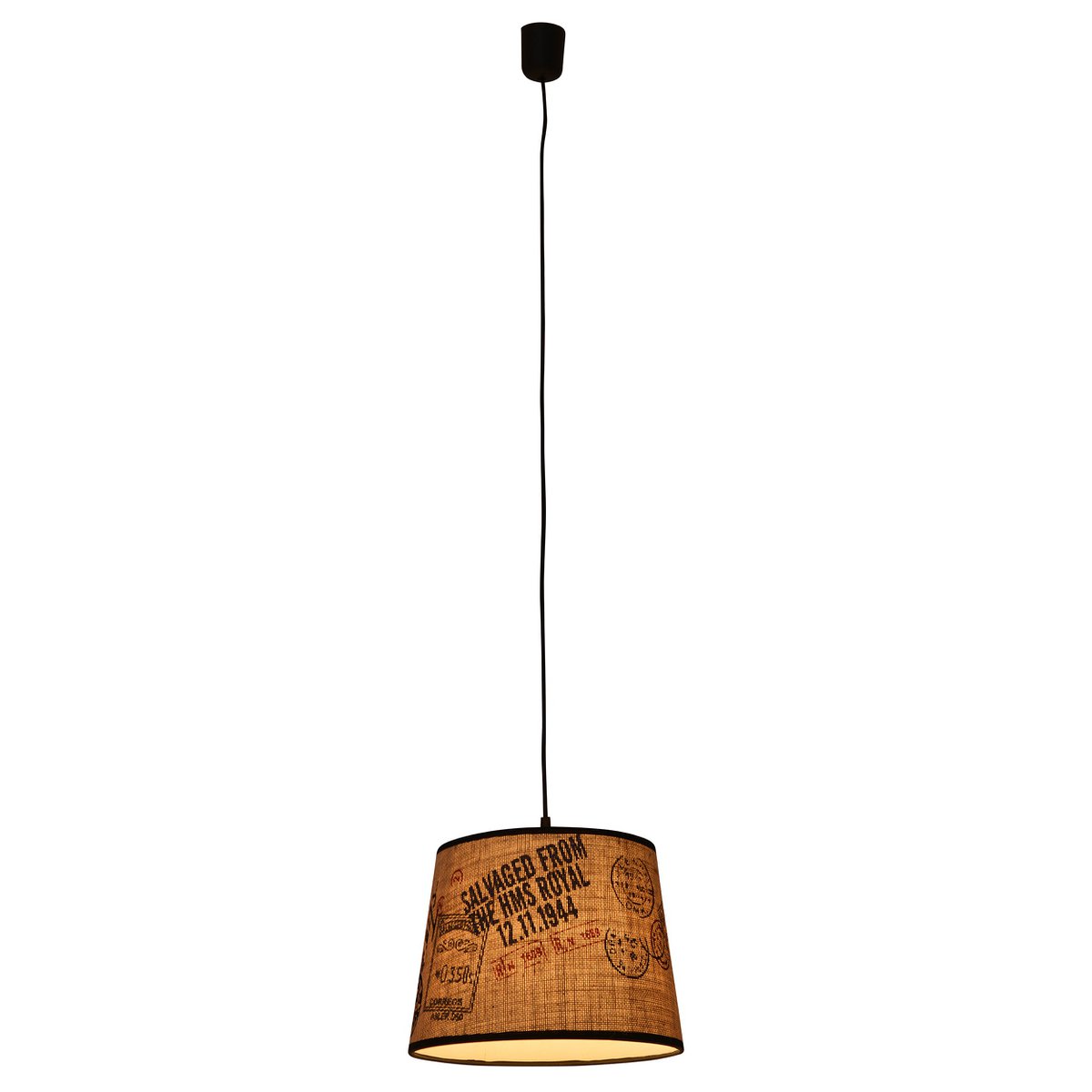 Näve Hanglamp Print - Textiel 25cm