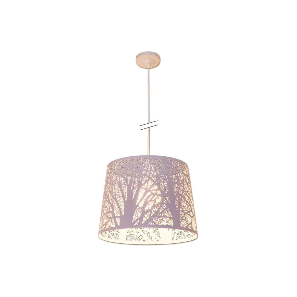 Näve Hanglamp White Wood 35cm