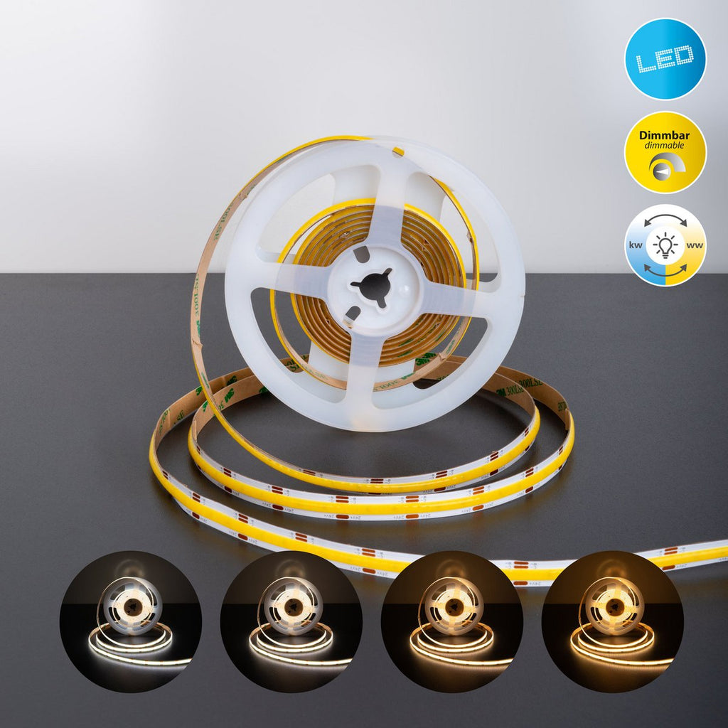Näve LED-Strip 3m CCT Wit