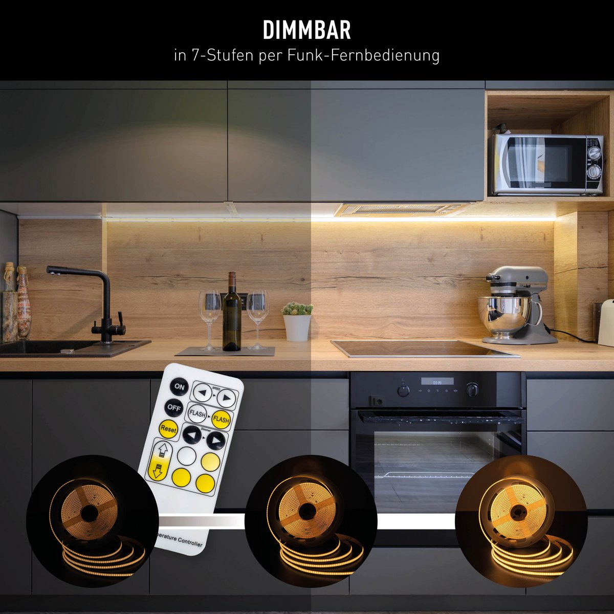 Näve LED-Strip 3m CCT Wit