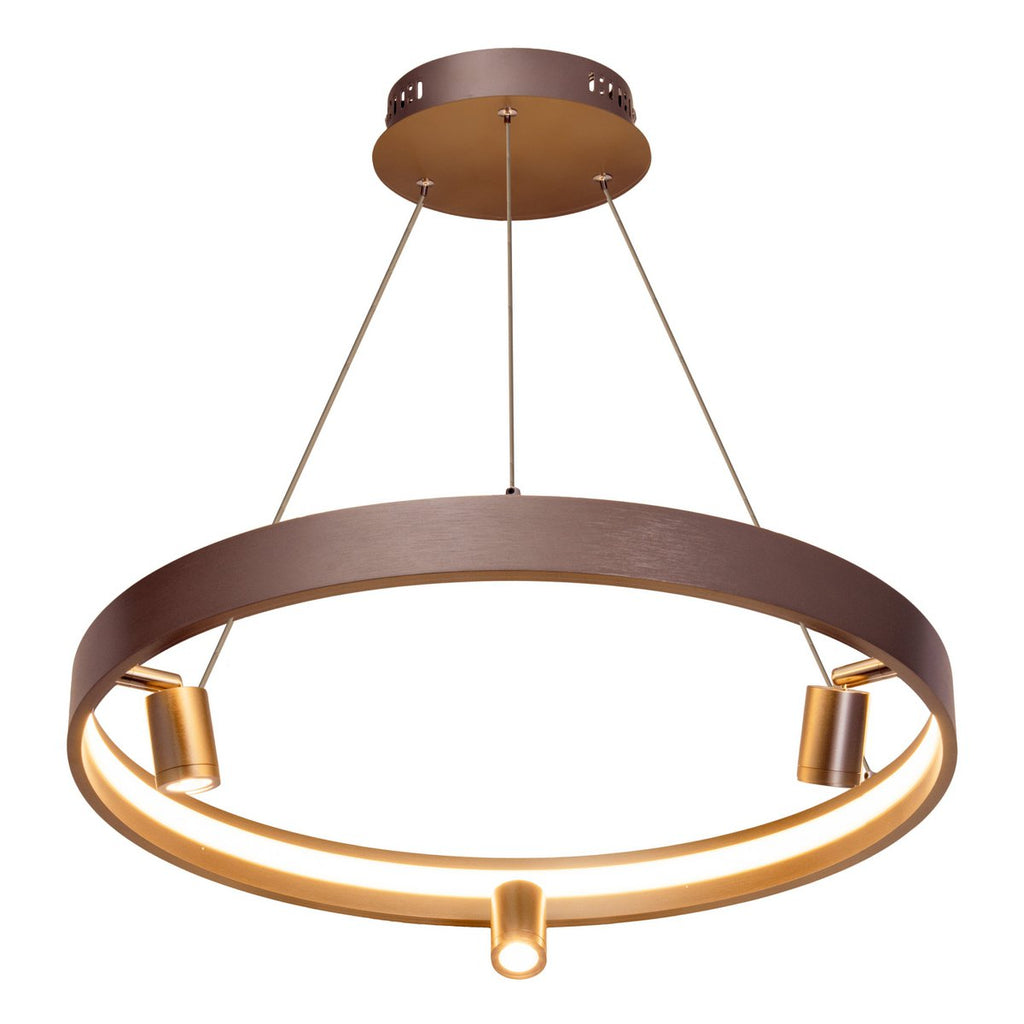 Näve Tristan LED-hanglamp 58cm Wit