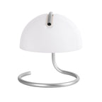 Tafellamp Burano wit Näve - 25cm metaal glas