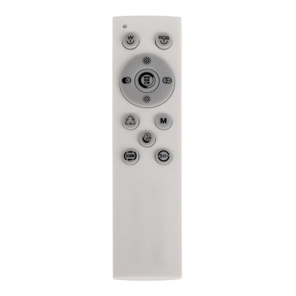 LED CCT-plafondlamp + RGB-backlight "Bantry" met veel functies, 115 cm lang, inclusief afstandsbediening