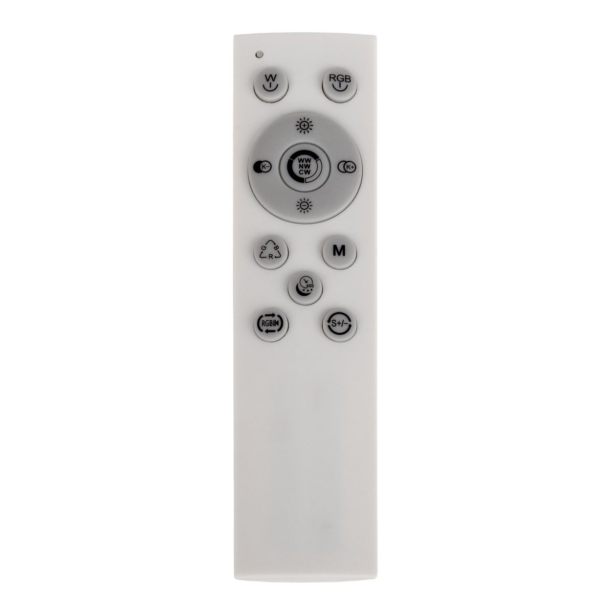 LED CCT-plafondlamp + RGB-backlight "Bantry" met veel functies, 115 cm lang, inclusief afstandsbediening