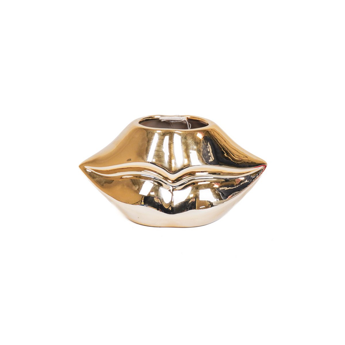 Gouden keramische pot - 21x19x11cm - Housevitamin