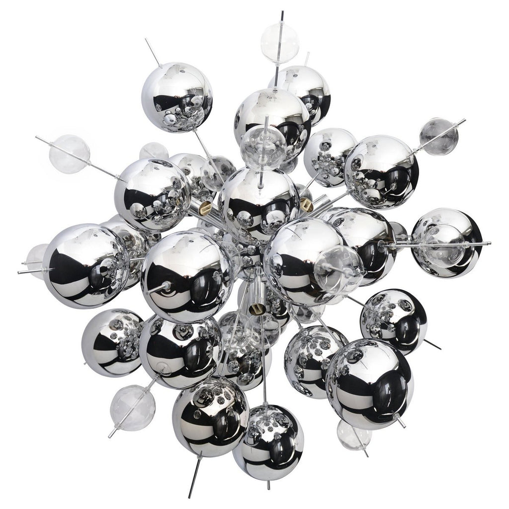 Näve Explosie Hanglamp Chroom 65cm G9