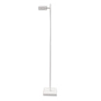 LED Draadloze lamp "Lupa", 135 cm hoog, aluminium wit en plastic, geïntegreerde LED's, 2400 lm, dimable, CCT-functie, 3000-6500 K, RGB-lichtwisselaar
