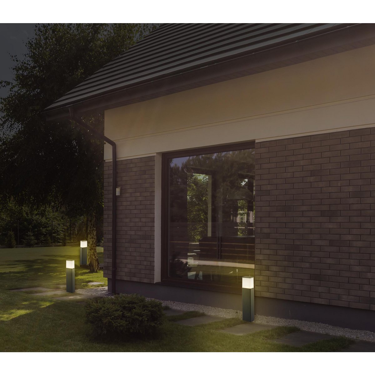 Näve Vigo LED Padlicht - Antraciet 50cm