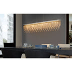 LED Hanglamp Diamanten Näve - Kristalglas Chroom